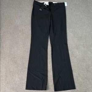 GAP Modern Boot Pants in Charcoal Gray.